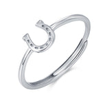 Lucky Horseshoe Motif Ring