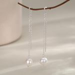 Baroque Freshwater Pearl Threader Earrings