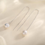 Baroque Freshwater Pearl Threader Earrings
