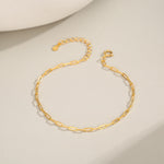 Paperclip Chain Bracelet