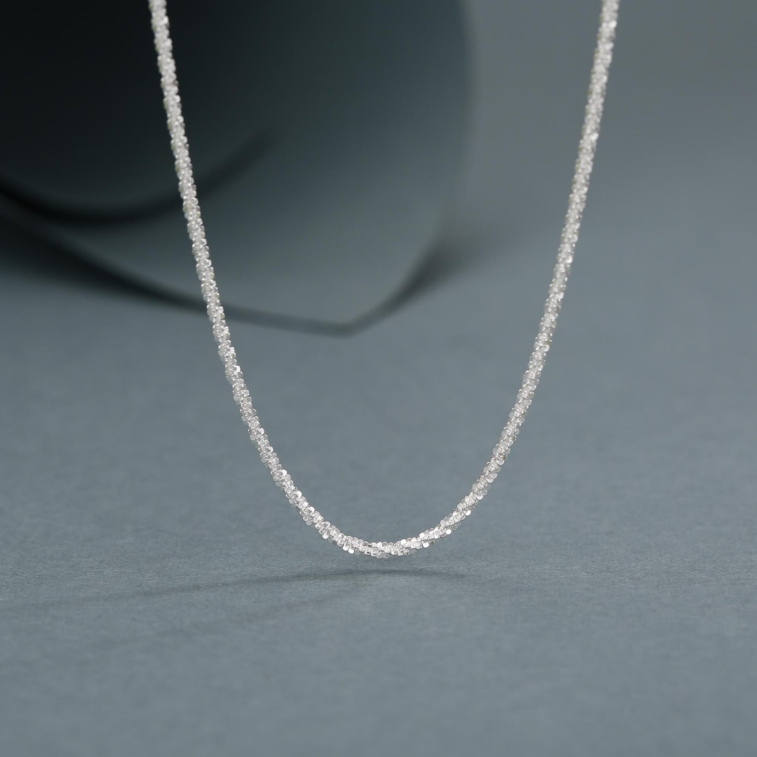Sterling Silver Sparkle Chain Necklace, Margarita Chain Necklace or Bracelet, Various Length, Sparkly Chain Necklace, Sparkling Chain