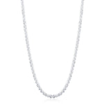 Sterling Silver Sparkle Chain Necklace, Margarita Chain Necklace or Bracelet, Various Length, Sparkly Chain Necklace, Sparkling Chain