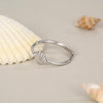 Cute Sea Shell Motif Ring