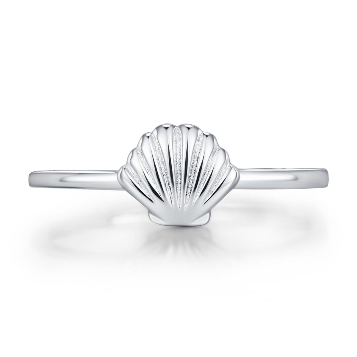 Cute Sea Shell Motif Ring