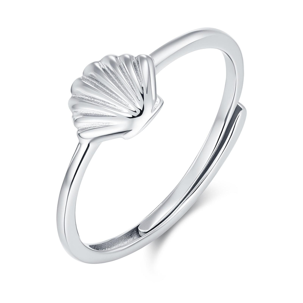 Cute Sea Shell Motif Ring