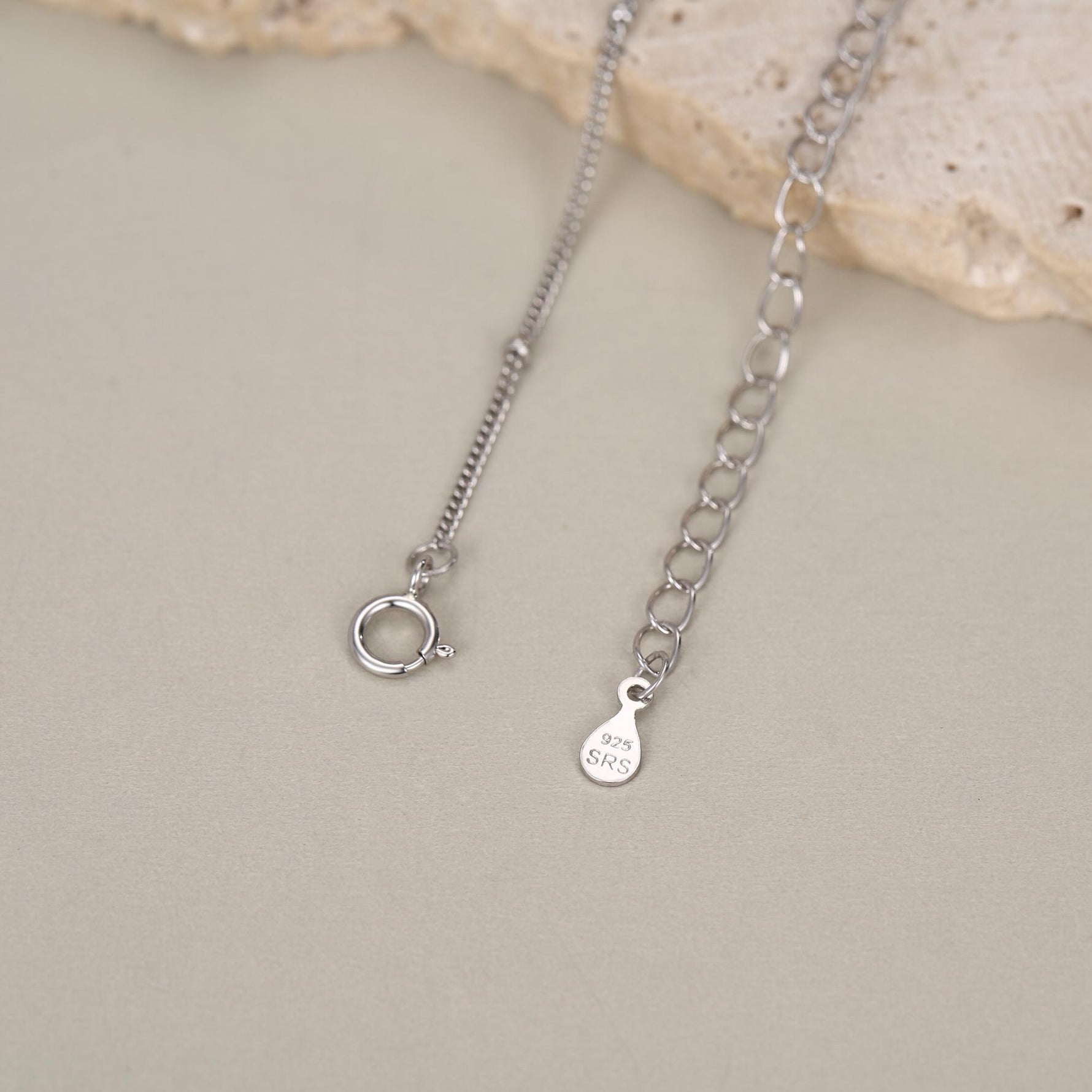 Grey Freshwater Pearl Satellite Chain Necklace