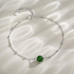 Single Jade Gemstone Bracelet