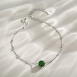 Single Jade Gemstone Bracelet