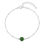 Single Jade Gemstone Bracelet