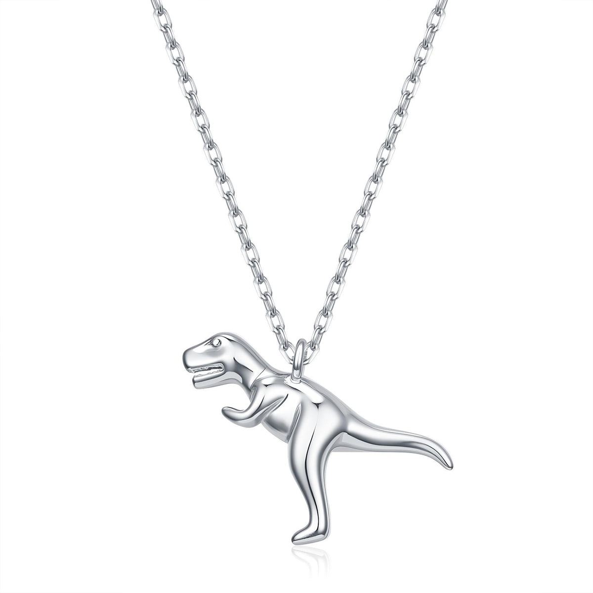 T-Rex Dinosaur Pendant Necklace