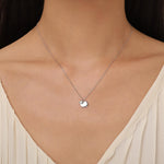 Fluffy Sheep Charm Necklace