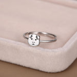 Cute Guinea Pig Motif Ring