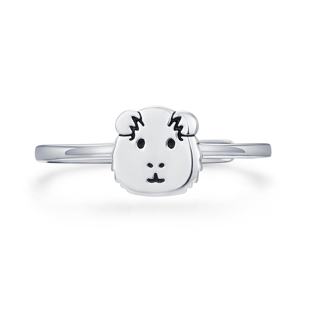 Cute Guinea Pig Motif Ring
