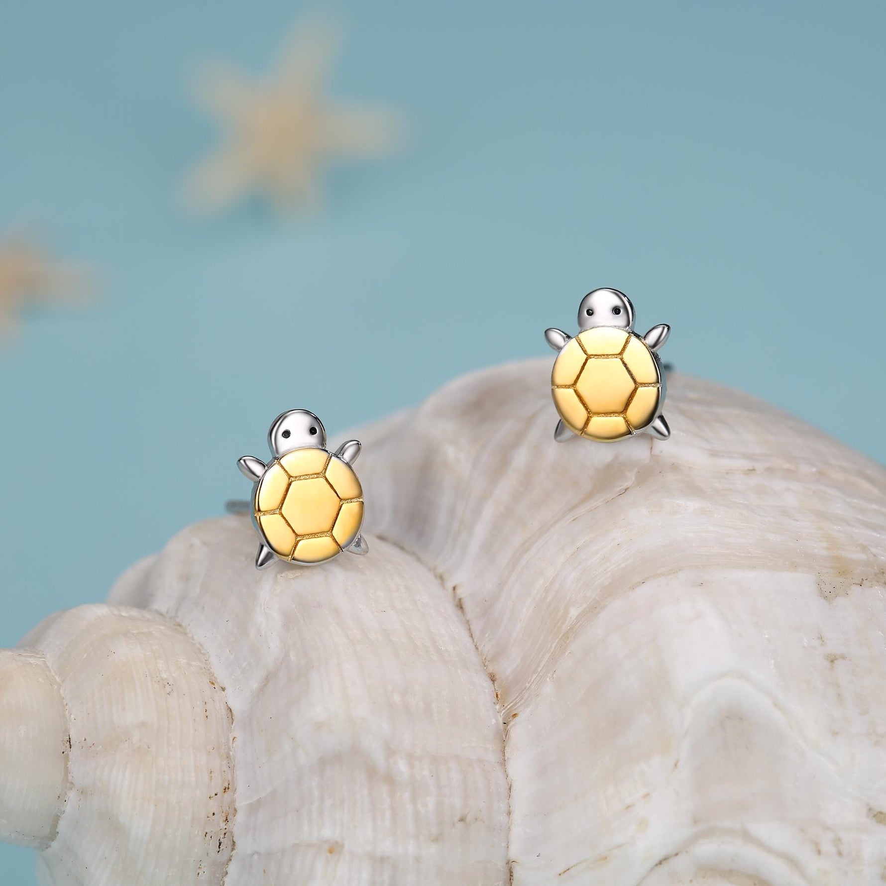 Turtle Stud Earrings
