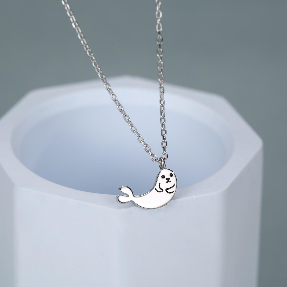 Cute Seal Pendant Necklace