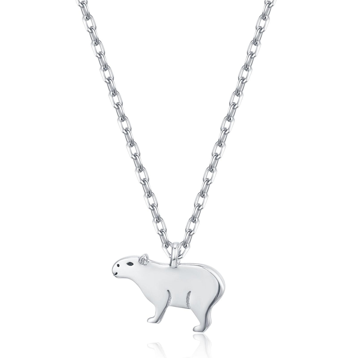 Capybara Pendant Necklace