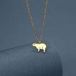 Capybara Pendant Necklace