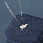 Capybara Pendant Necklace