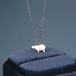 Capybara Pendant Necklace
