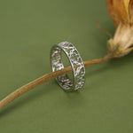 Sterling Silver Gothic Trefoil Cut Out Ring