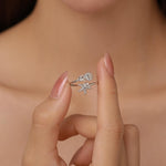 Sterling Silver Starfish and Jellyfish Open Ring
