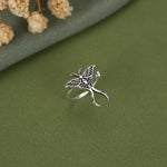 Sterling Silver Luna Moth Ear Cuff
