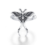 Sterling Silver Luna Moth Ear Cuff