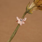 Sterling Silver Death's-head Hawkmoth Ear Cuff