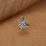 Sterling Silver Death's-head Hawkmoth Ear Cuff