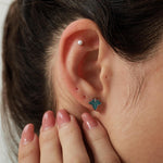 Tiny Pearl Stud Earrings