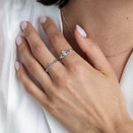 Skinny Celtic Knot Stacking Ring