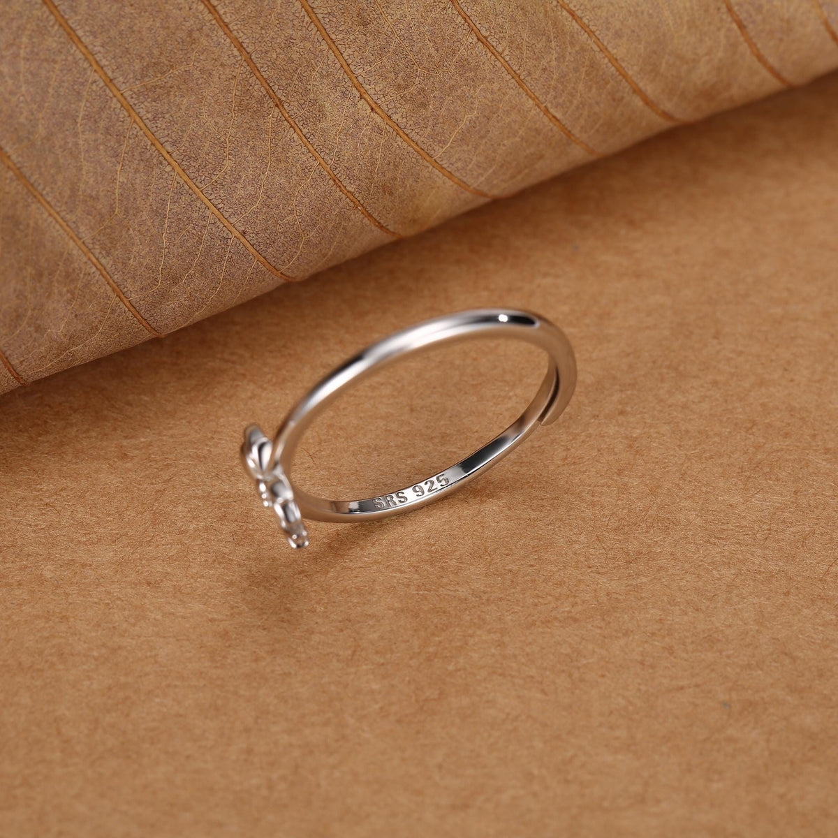 Sterling Silver Tiny Spider Ring
