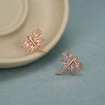 Sterling Silver Blue Dragon Sea Slug Stud Earrings