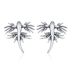 Sterling Silver Blue Dragon Sea Slug Stud Earrings
