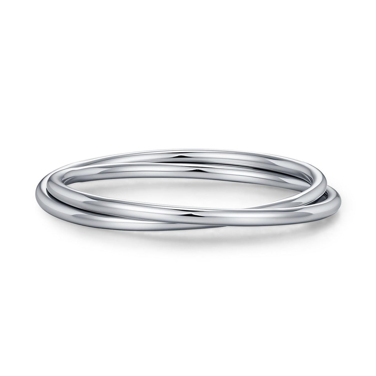 Sterling Silver Interlocking Ring