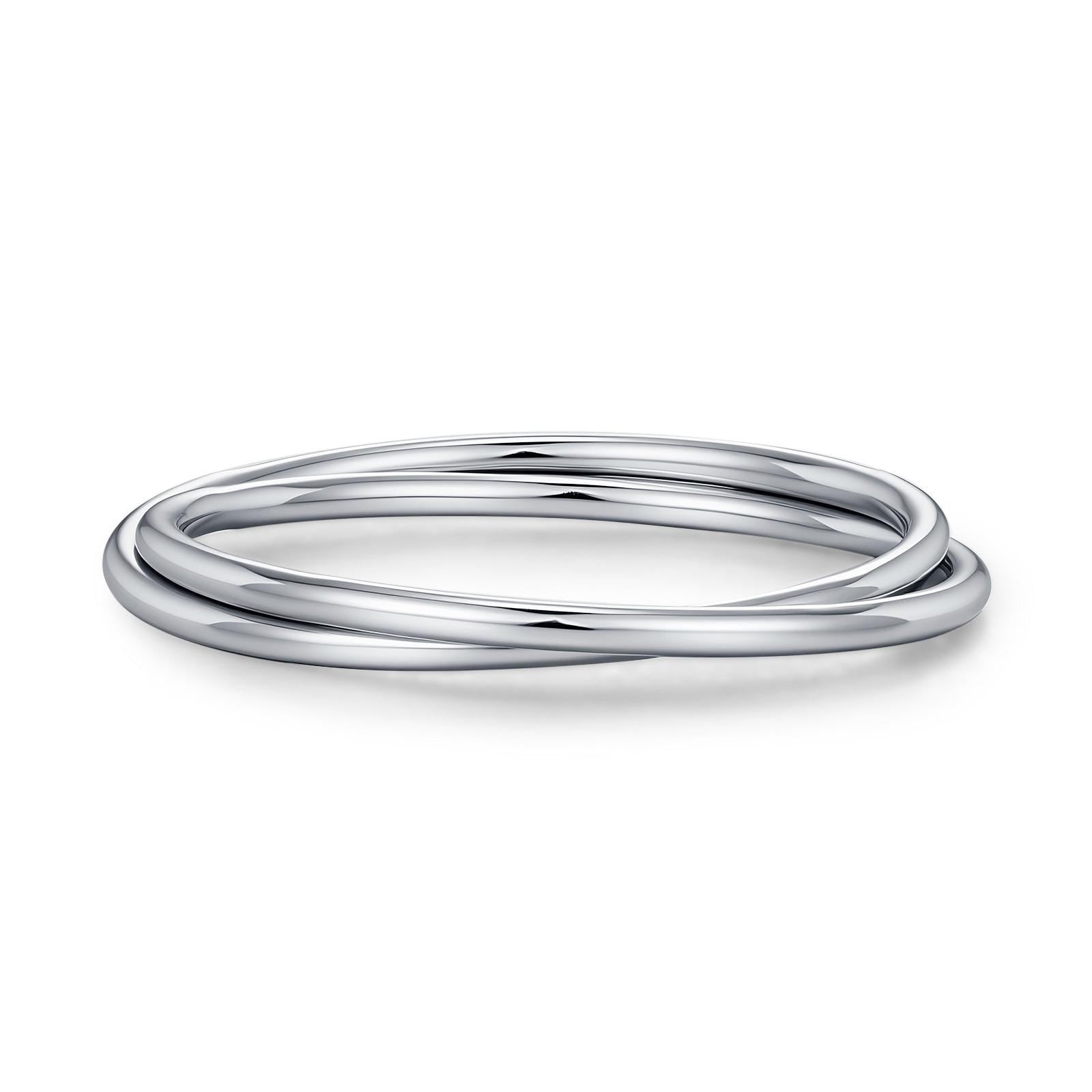 Sterling Silver Interlocking Ring