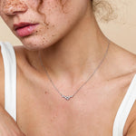 Constellation CZ Cluster Charm Necklace