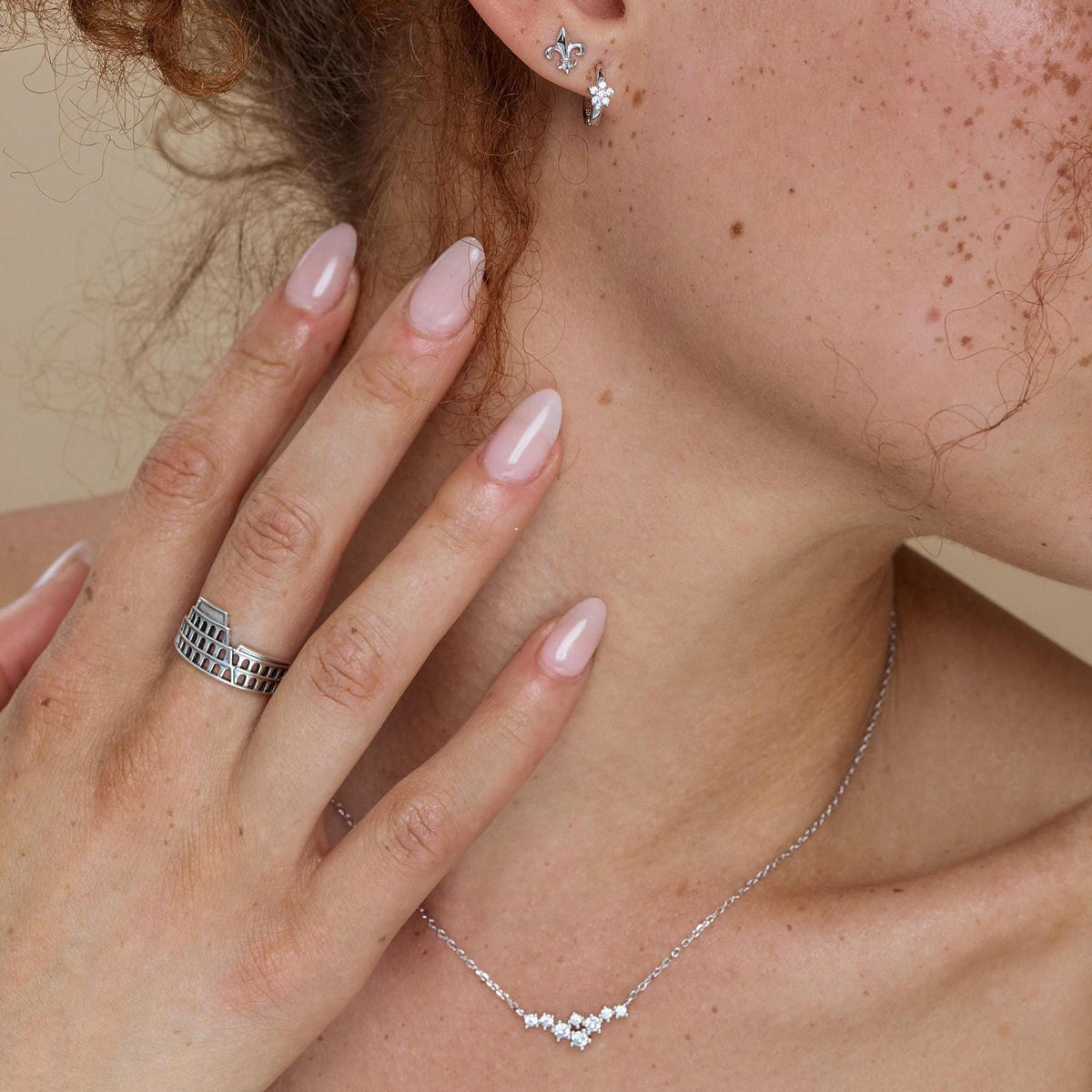Colosseum Inspired Statement Ring