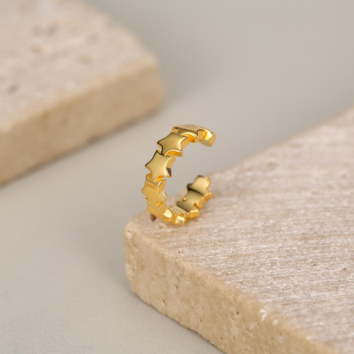 Sterling Silver Starband Ear Cuff