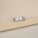 Sterling Silver Starband Ear Cuff