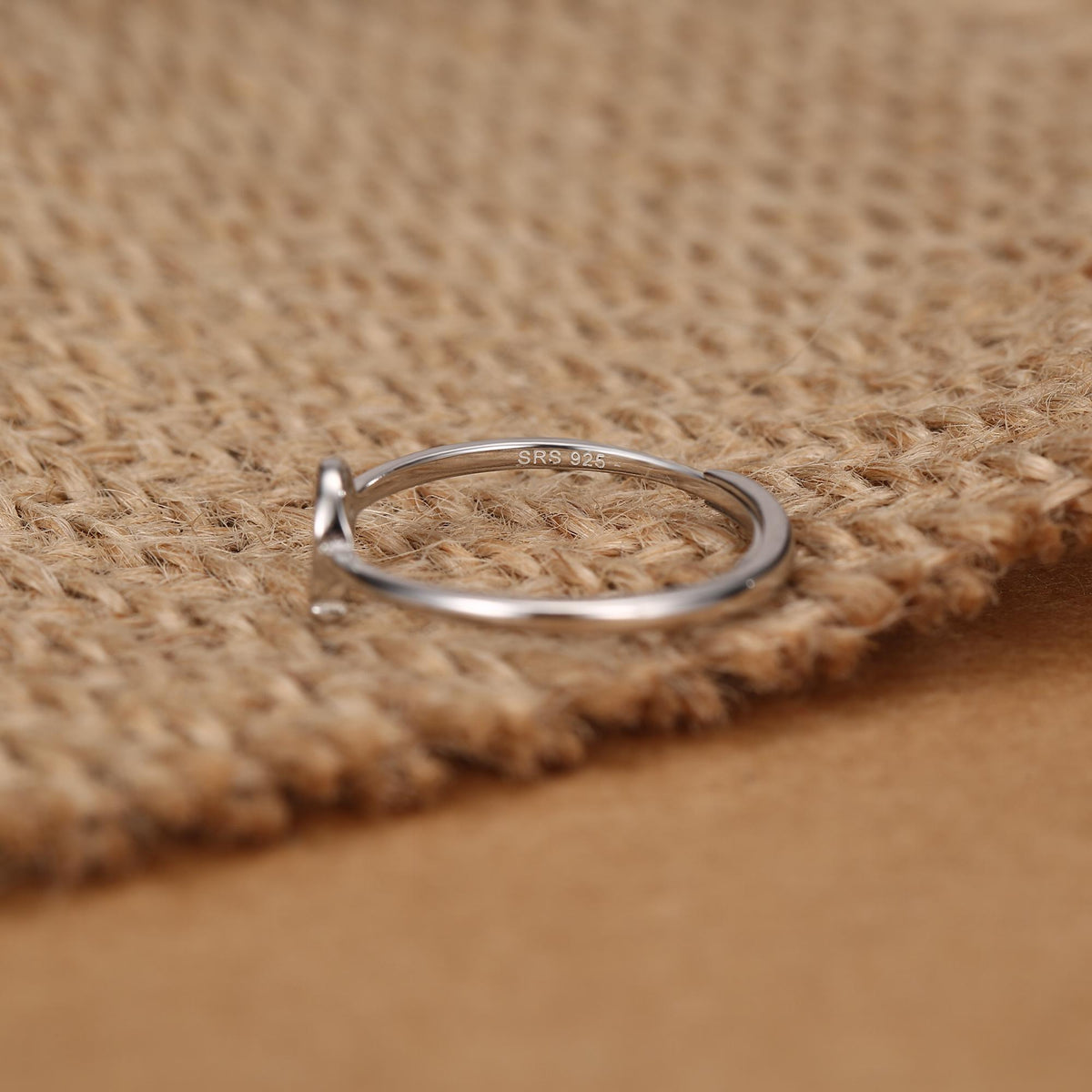 Lucky Horseshoe Motif Ring