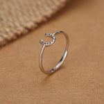 Lucky Horseshoe Motif Ring