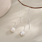 Baroque Freshwater Pearl Threader Earrings