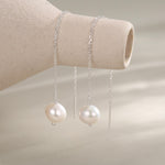 Baroque Freshwater Pearl Threader Earrings