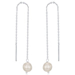 Baroque Freshwater Pearl Threader Earrings