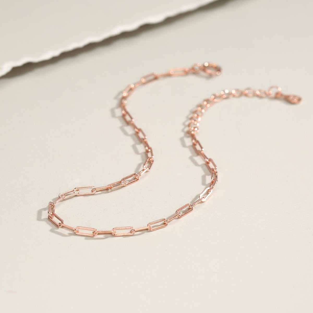 Paperclip Chain Bracelet