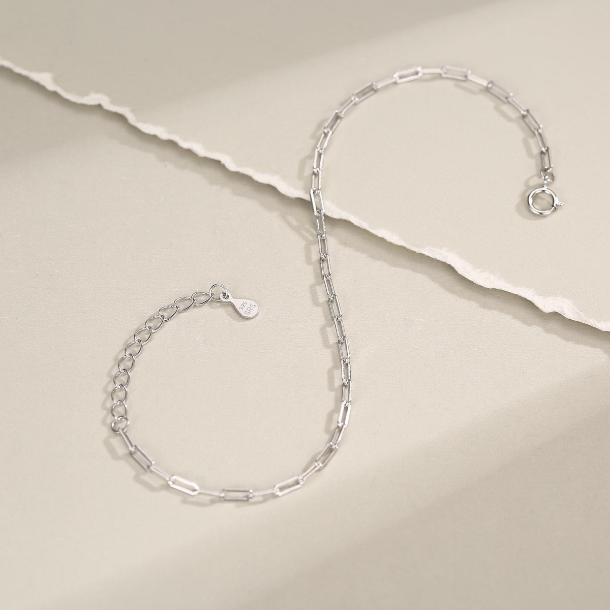 Paperclip Chain Bracelet