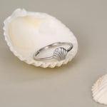 Cute Sea Shell Motif Ring