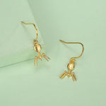 Sterling Silver Bacteriophage Drop Earrings