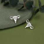 Sterling Silver Uterus Stud Earrings